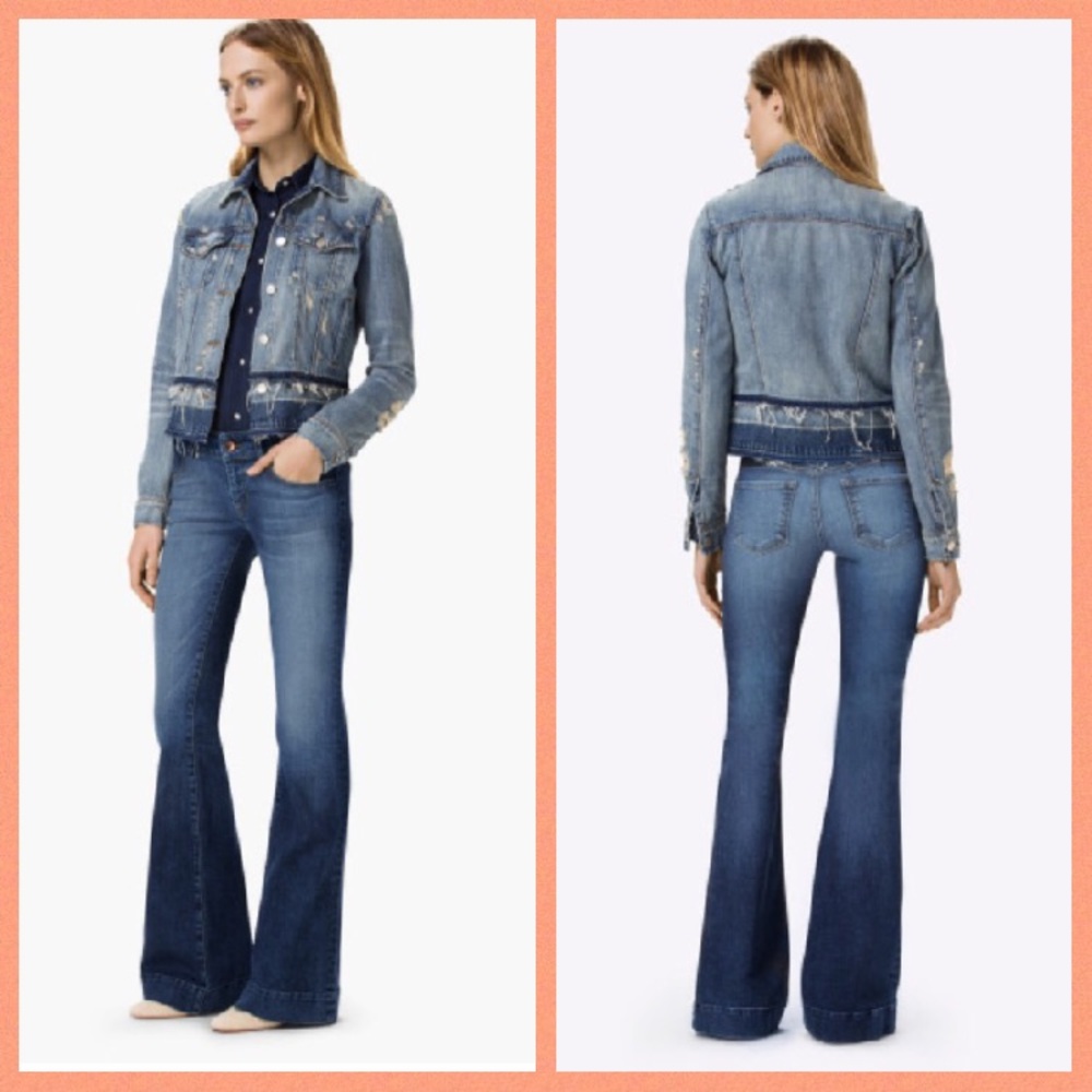 NWOT JBrand Bell Bottom Flare Jeans Size 24